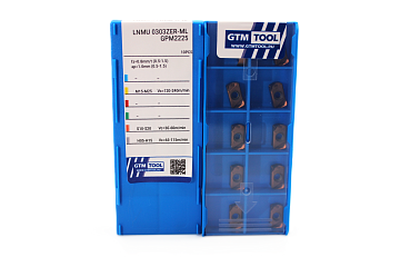 картинка LNMU0303ZER ML GPM2225 Пластина фрезерная для высоких подач магазин GTMtool являющийся официальным дистрибьютором в России 
