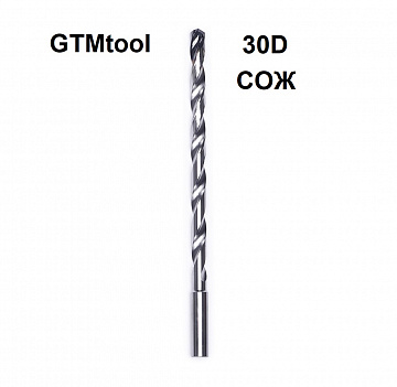 картинка DC0080-03-30D-C GC1020 Сверло твердосплавное магазин GTMtool являющийся официальным дистрибьютором в России 